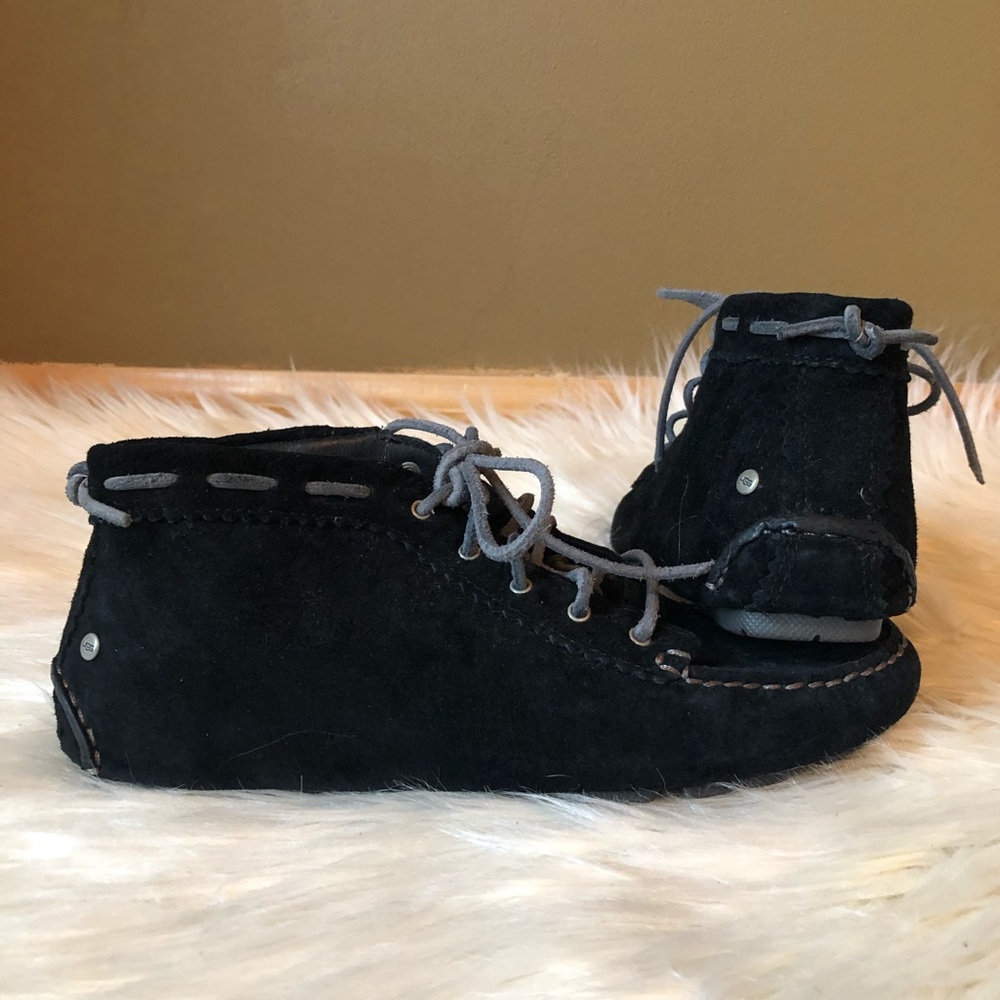 UGG Scootie black ankle booties